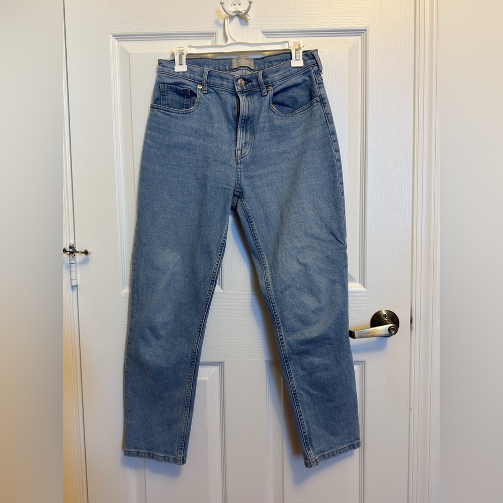 Everlane Light Blue Straight Leg “The Cheeky” Jeans